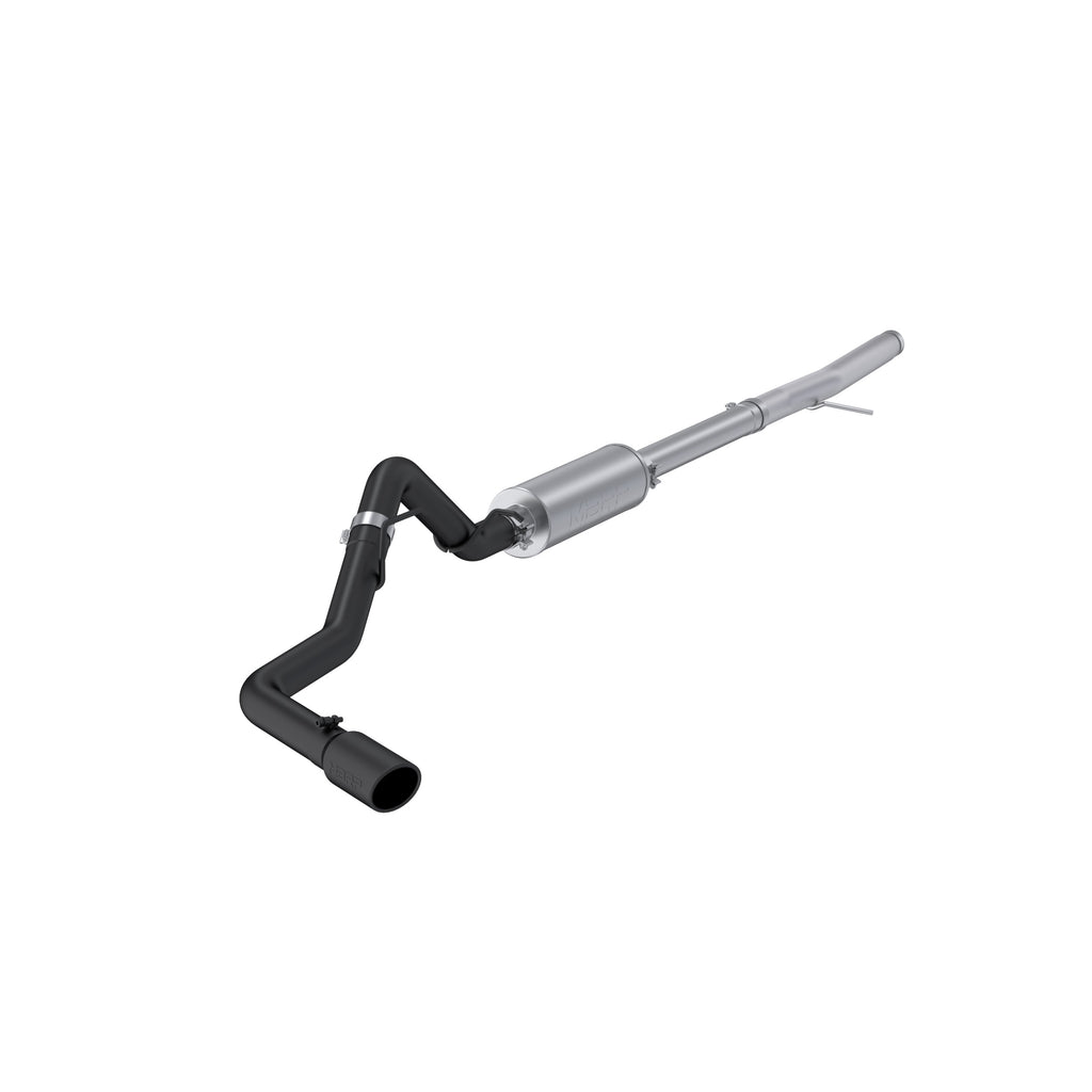 MBRP 2024 Ford Ranger Black-Coated Alum. Steel Single Side Outlet 3in Cat Back Exhaust (S5269BLK)