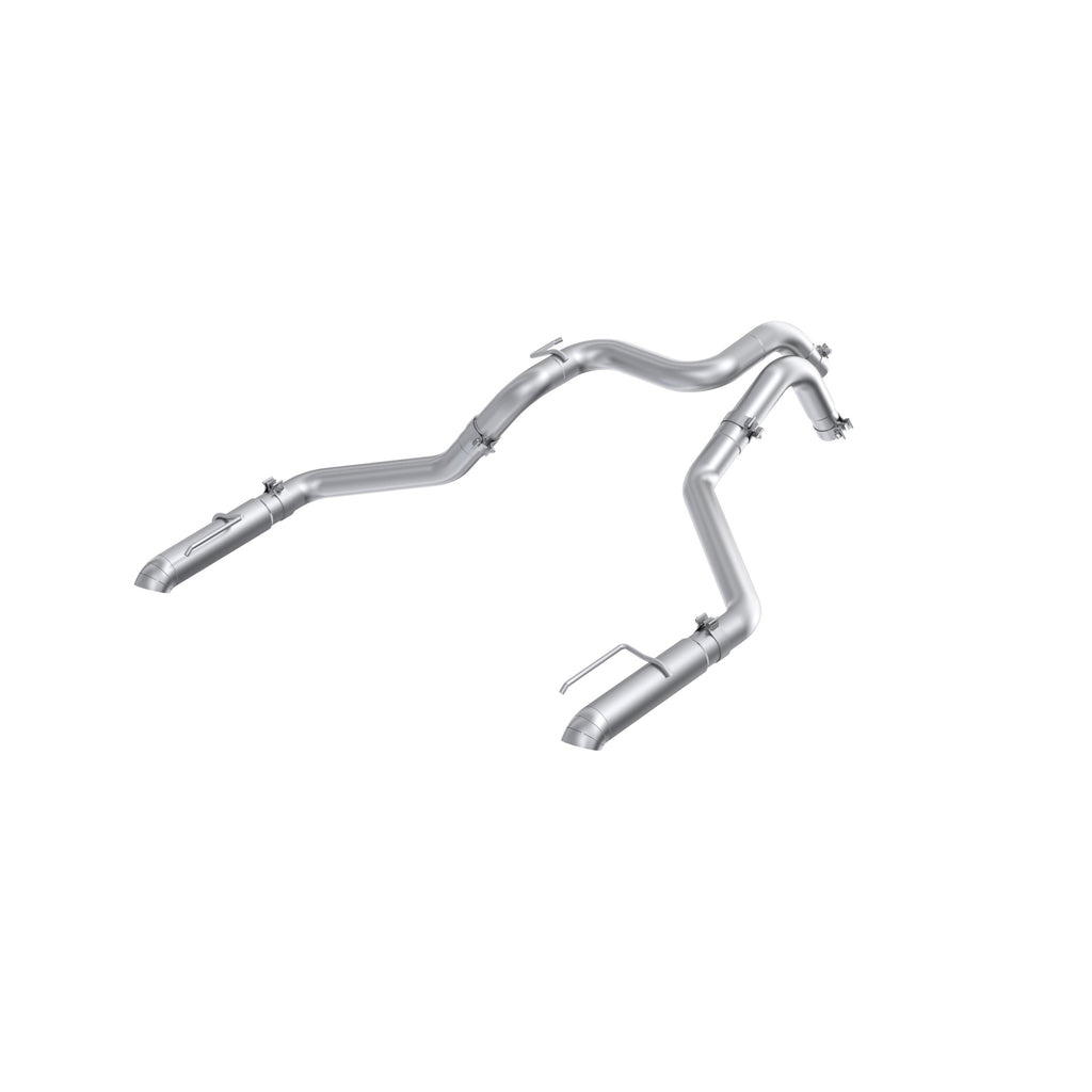 MBRP 24-25 Ford Ranger Raptor 3.0L T304 SS 3in Axle-Back Exhaust - Dual Rear Turn-Down (S5270304)