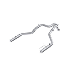 MBRP 24-25 Ford Ranger Raptor 3.0L T304 SS 3in Axle-Back Exhaust - Dual Rear Turn-Down (S5270304)