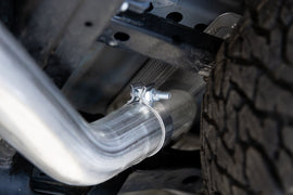 MBRP 24-25 Ford Ranger Raptor 3.0L 3in Dual Rear Turn-Down Axle Back Exhaust - Armor BLK Tips (S5270BLK)