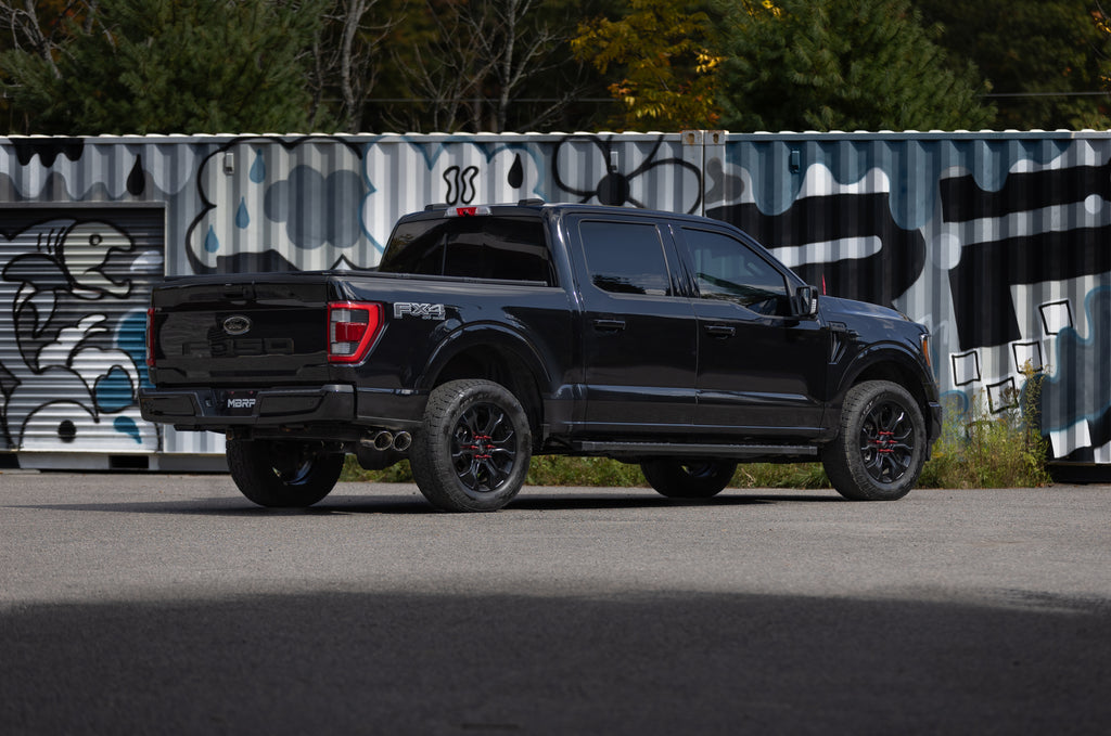 MBRP 21-26 Ford F-150 3in Cat Back Single Side Exit Exhaust - Black (S5277BLK)