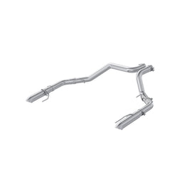 MBRP 2022+ Ford F-150 Raptor 3.5L / Raptor R 5.2L T304 3in Dual Rear Exit Turndown Axle Back Exhaust (S5278304)