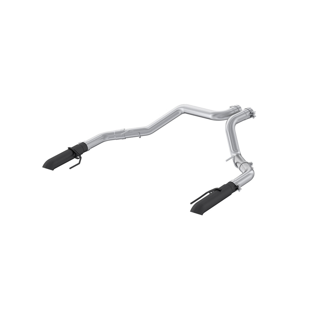 MBRP 2022+ Ford F-150 Raptor 3.5L / Raptor R 5.2L 3in Dual Rear Exit Turndown Axle Back - Black (S5278BLK)