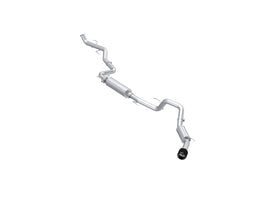 MBRP 3 Inch Cat-Back Single Side Exit Exhaust T304 Stainless Steel with Carbon Fiber Tip (S53233CF)