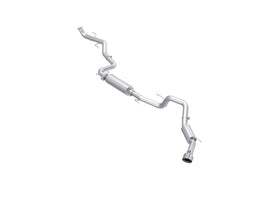 MBRP 3 Inch Cat-Back Single Side Exit Exhaust Aluminized Steel with Polished Tip (S5323AL)