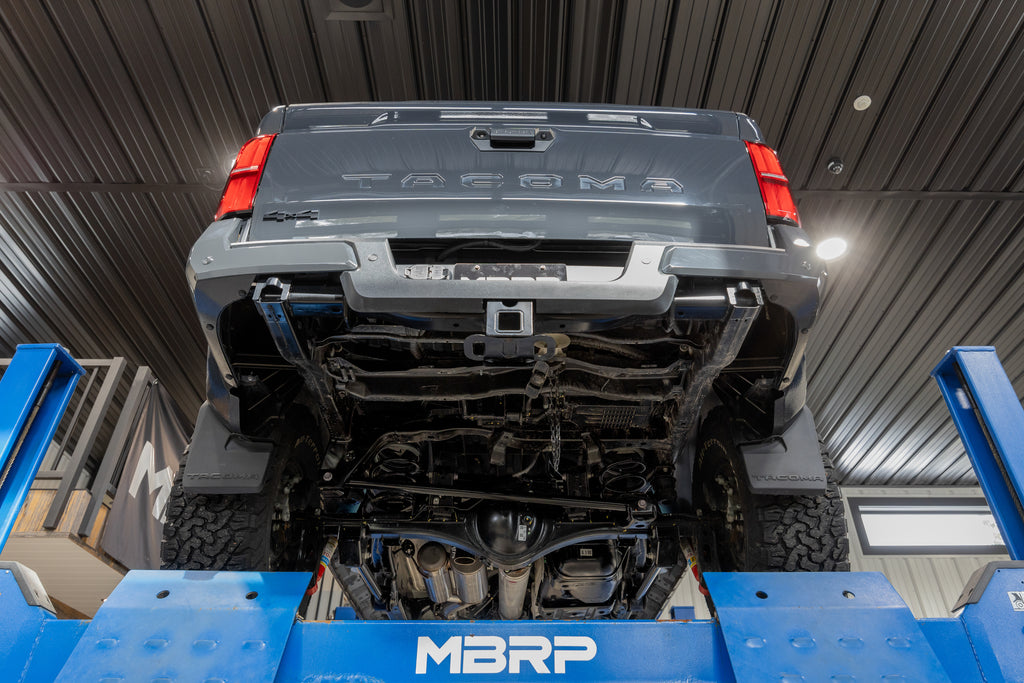 MBRP 24-25 Toyota Tacoma 3in Street Profile Cat Back Exhaust (S5325AL)
