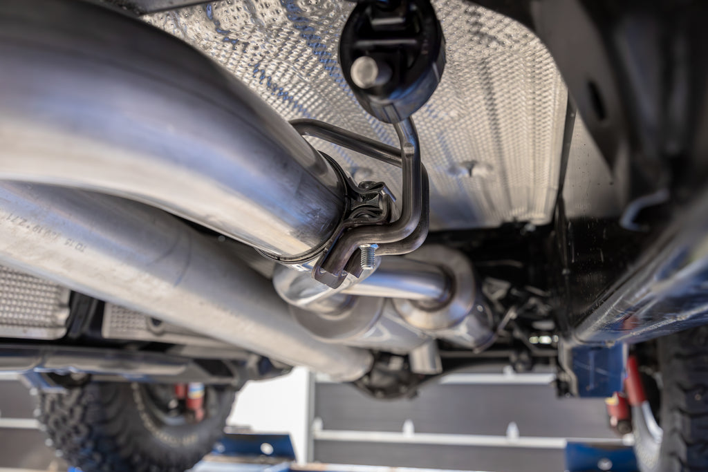 MBRP 2024+ Toyota Tacoma 3in Catback Pre-Axle Turndown Exhaust System - T304 (S5325304)