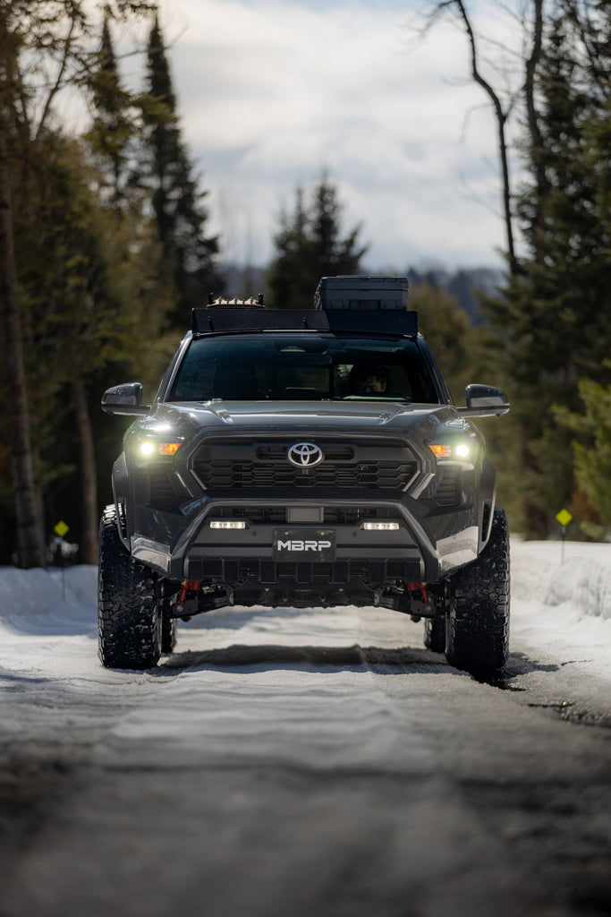 MBRP 2024+ Toyota Tacoma 3in Catback Pre-Axle Turndown Exhaust System - T304 (S5325304)