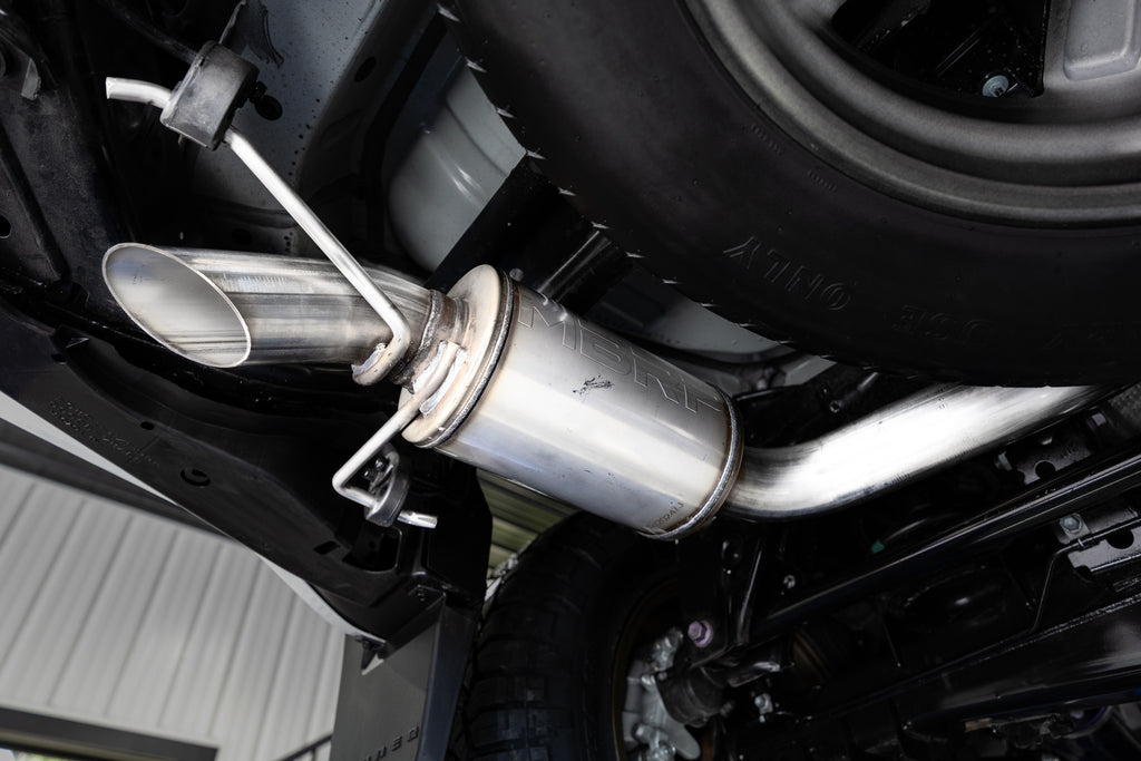 MBRP 24-26 Toyota Land Cruiser 2.4L 3in Cat-Back Single Rear High-Clearance Turn Down - T304 (S5344304)