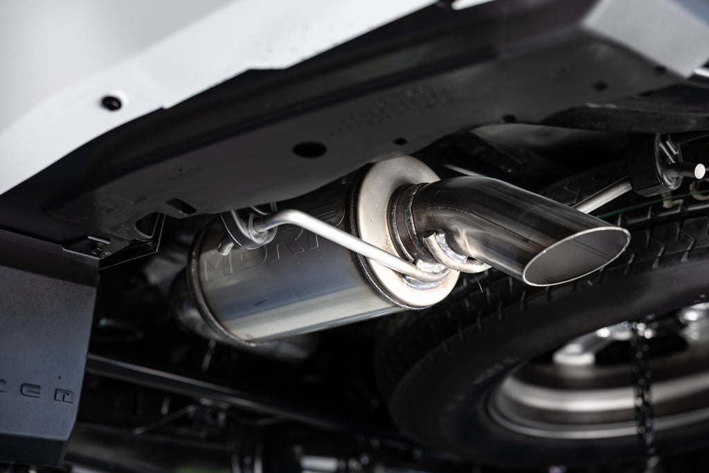 MBRP 24-26 Toyota Land Cruiser 2.4L 3in Cat-Back Single Rear High-Clearance Turn Down - T304 (S5344304)