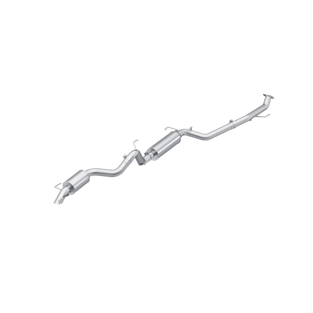 MBRP 24-26 Toyota Land Cruiser 2.4L 3in Cat-Back Single Rear High-Clearance Turn Down - T304 (S5344304)