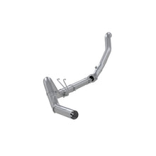 Load image into Gallery viewer, MBRP 08-10 F250/F350/F450 6.4L PS AL Steel 4in Filter-Back Single Side - No Muffler w/ DP (S6282PLM)