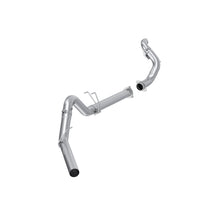 Load image into Gallery viewer, MBRP 15-16 F250/F350/F450 6.4L PS CC/SC AL Steel 4in Filter-Back Single Side - No Muffler w/ DP (S6286PLM)