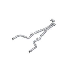 Load image into Gallery viewer, MBRP 17-23 Dodge Challenger 5.7L HEMI T304SS 3in Cat-Back Dual Split - Street Version (S7103304)