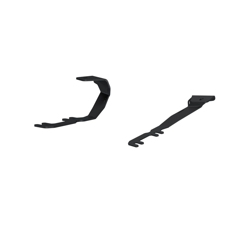 MBRP Black-Coated Ditch Light Brackets Ford Ranger 24-26 (SL5269-12)