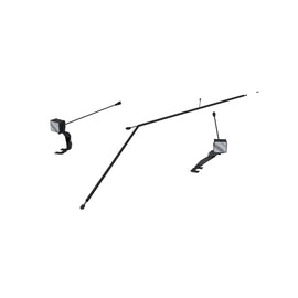 MBRP Ditch Light Kit Flood Beam Ford Ranger Raptor 24-26 Upfitter Switch Models Only (SL5270-02F)