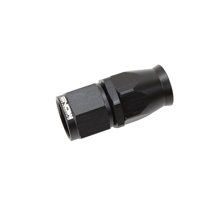 Snow Performance 12 AN Straight PTFE Hose End (Black) (SNF-60120)