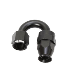 Load image into Gallery viewer, Snow Performance -8 AN 180 Degree PTFE Hose End (Black) (SNF-60818)