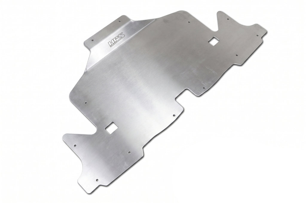 HPS Performance Rear Skid Plate Kit Polished (SP-102P)