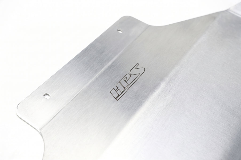 HPS Performance Rear Skid Plate Kit Polished (SP-102P)