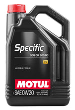 Load image into Gallery viewer, Motul 5L Specific 508 0W20 Oil - Acea A1/B1 / VW 508.00/509.00 / Porsche C20 (107384)