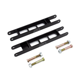 SPL Parts BMW E8X/E9X Rear Lower Trailing Arms - Anodized Black (SPL RTR E9X)