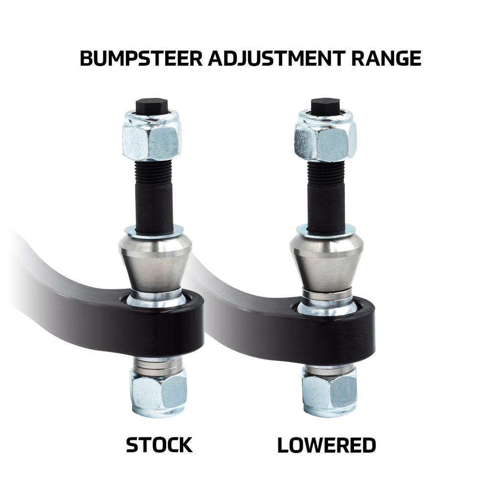 SPL Parts 2022+ BMW G80/G82 M3/M4 Tie Rod Ends (Bumpsteer Adjustable) (SPL TRE G8X)