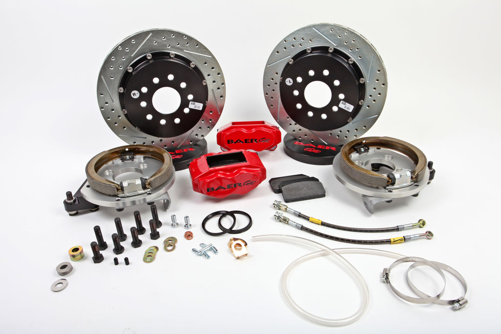 Baer Brakes Brake Components SS4+ Brake System Rear SS4+ RR w park (4262694R)