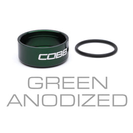 COBB Knob Trim Ring Green Anodized (SUB-001-422-Green)