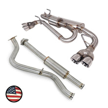 Load image into Gallery viewer, Nameless Performance Catback Exhaust - 2024+ Impreza RS - Quad Exit 2.5L Dual Chamber (SUCB24IMW25-QUAD-5MU-30SDW-DC)