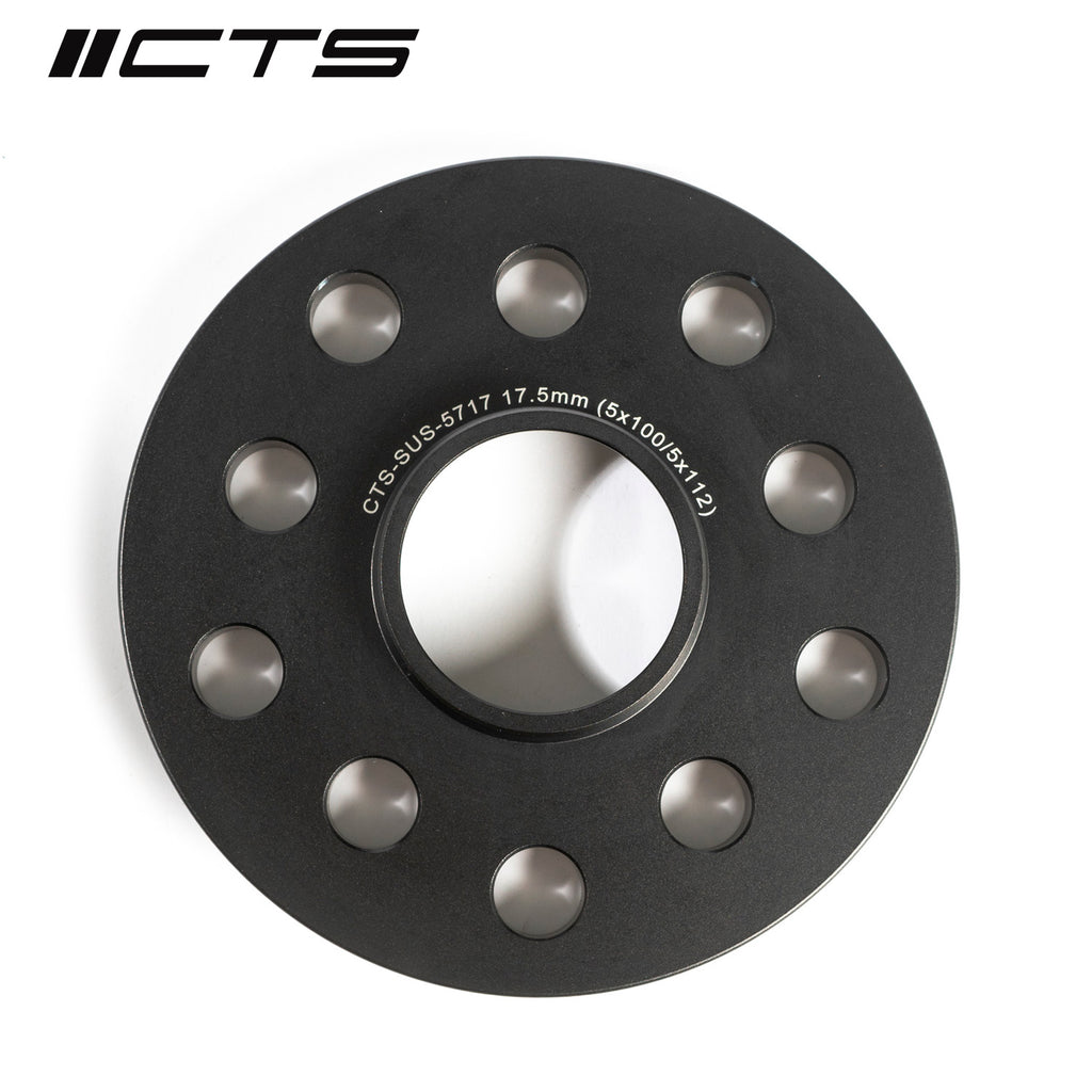 CTS Turbo Hubcentric Wheel Spacers (with Lip) +17.5mm | 5x100 | 5x112 CB 57.1 - VW/AUDI (CTS-SUS-5717)