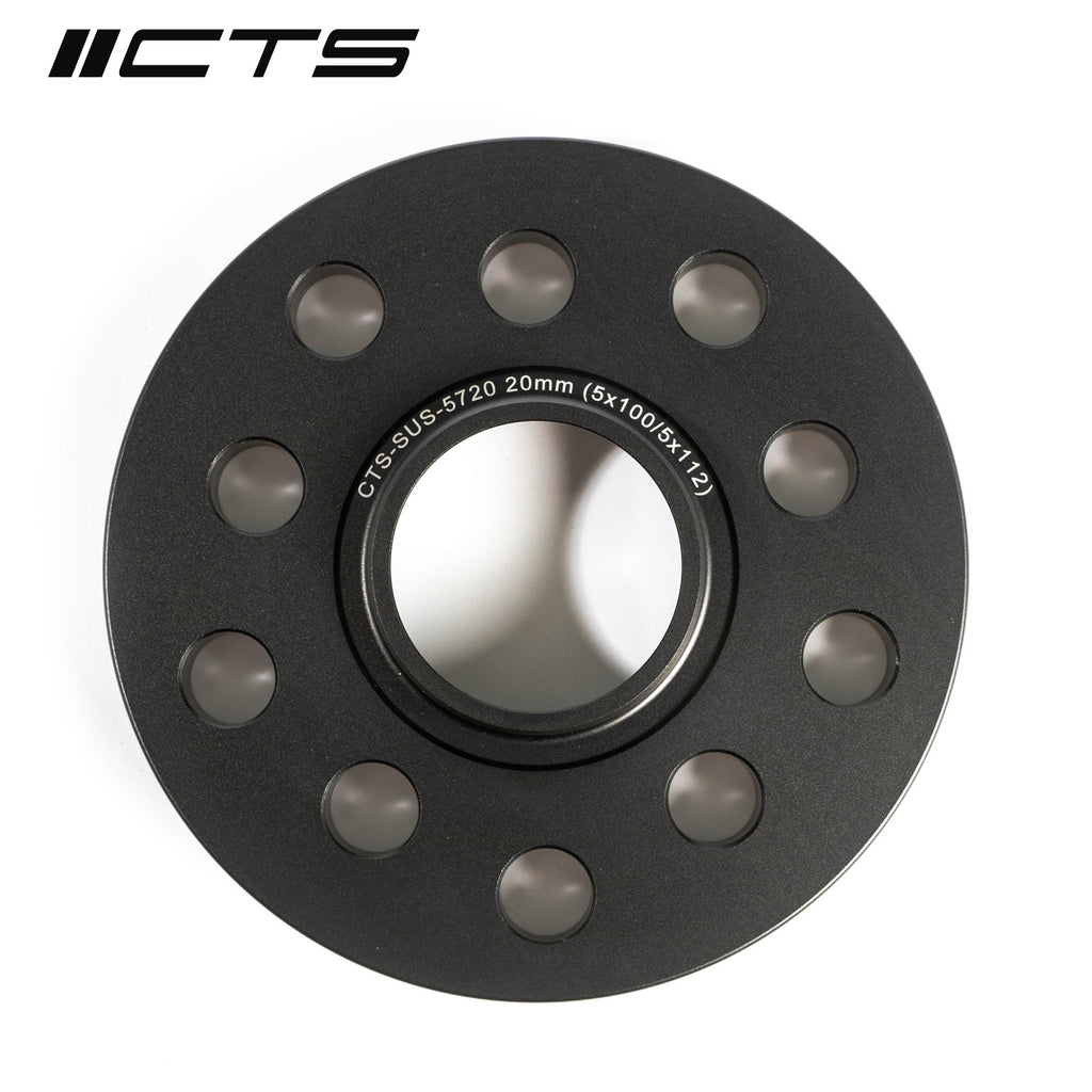 CTS Turbo Hubcentric Wheel Spacers (with Lip) +20mm | 5x100 | 5x112 CB 57.1 - VW/AUDI (CTS-SUS-5720)