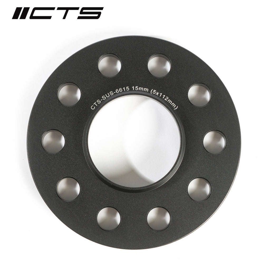 CTS Turbo Hubcentric Wheel Spacers (with Lip) +15mm | 5x112 CB 66.6 - AUDI (CTS-SUS-6615)