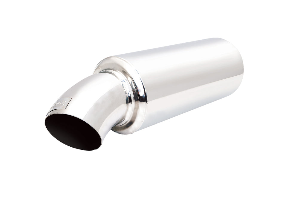 XFORCE Cannon Muffler 4" Dumpipe Style, 7" OD Tip, 3" Inlet, 14" Long (SV11-300)