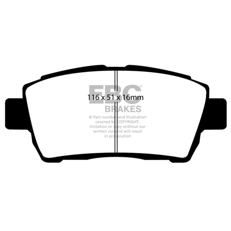 EBC Greenstuff 2000 Series Sport Brake Pads (DP21295)