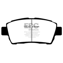 Load image into Gallery viewer, EBC Greenstuff 2000 Series Sport Brake Pads (DP21295)