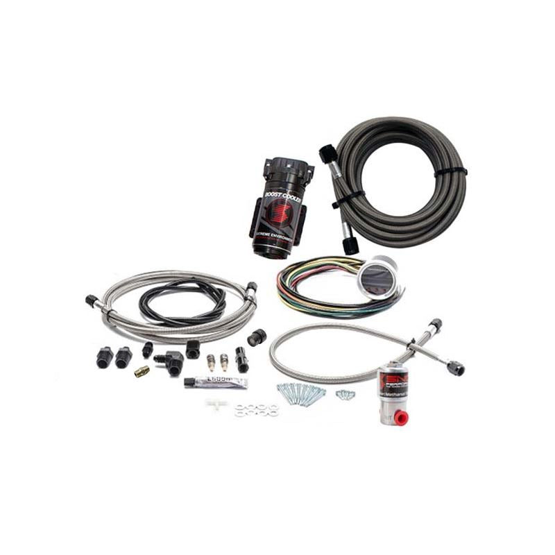 Snow Performance 2.5 Boost Cooler Water Methanol Injection Kit (SS Brded Line/4AN Fittings) w/o Tank (SNO-211-BRD-T)