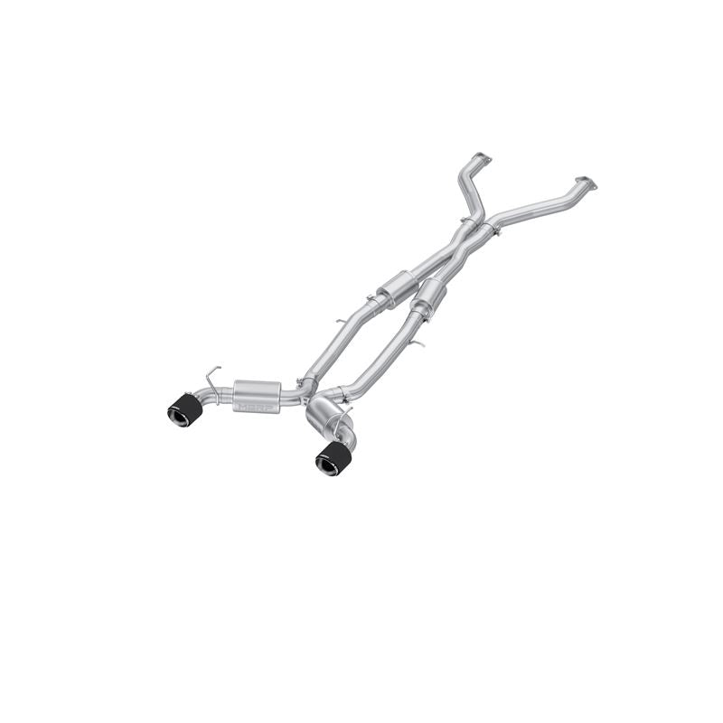 MBRP Exhaust 3" Cat Back, Dual Rear, T304 CF (S44083CF)