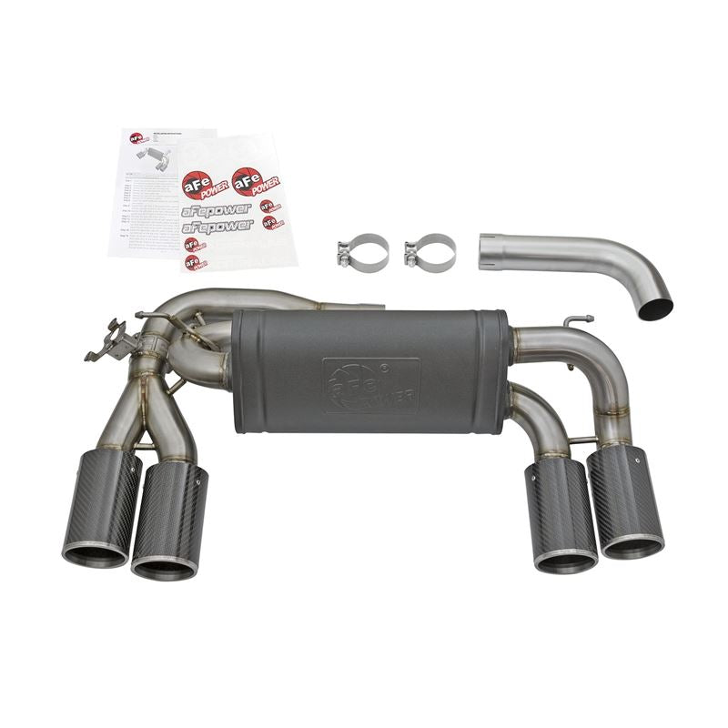 aFe MACH Force-Xp 3 to 2-1/2in Stainless Steel Axle-Back Exhaust System (49-36333-C)