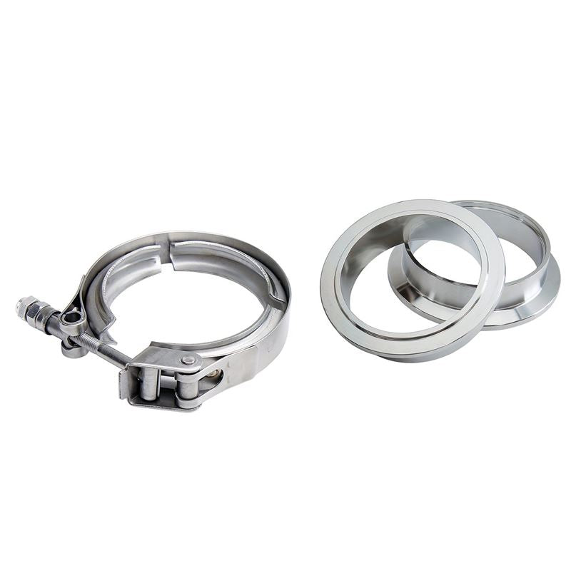 HPS Performance Stainless Steel V Band Clamp with Aluminum or Stainless Steel Flanges (VCKIT-SS-500)