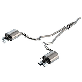 Borla S-Type Cat-Back Exhaust with Chrome Tips for 2019+ Ford Mustang 2.3L EcoBoost (140827)