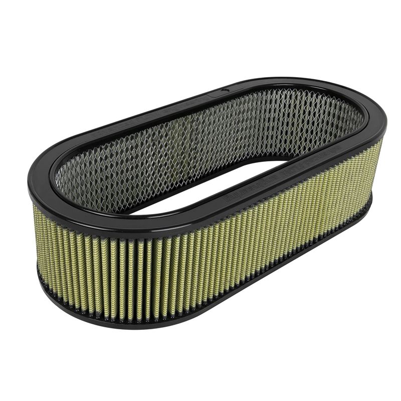 aFe Magnum FLOW Universal Oval Racing Filter w/ Pro GUARD 7 Media (18-87002)