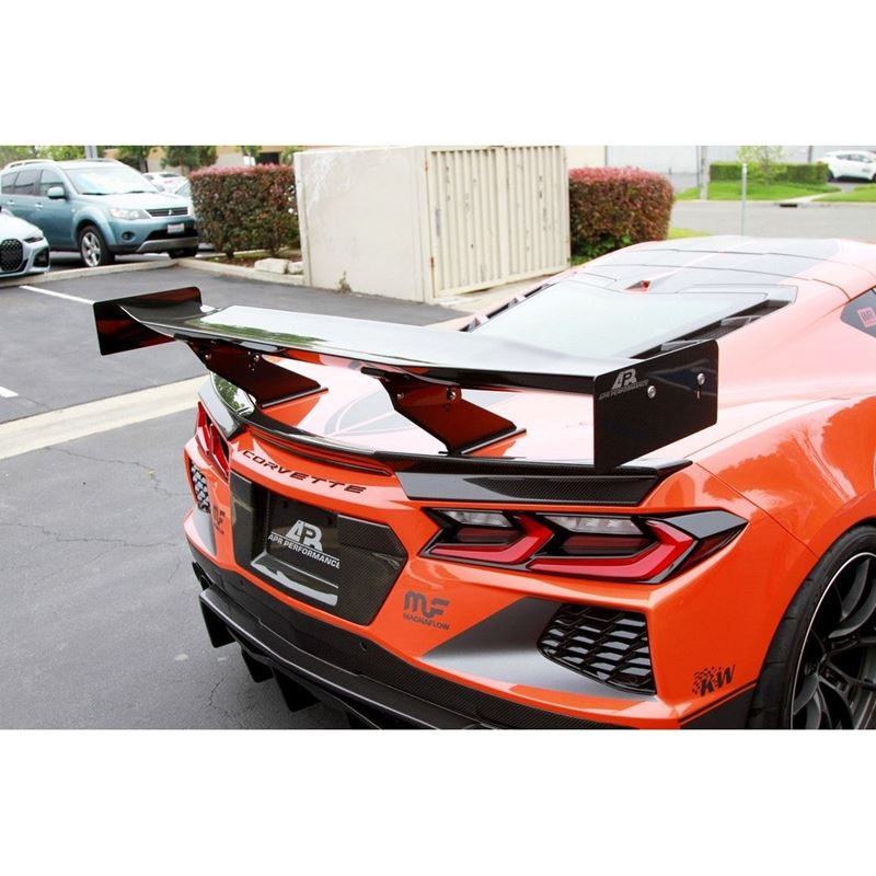 APR Performance Chevrolet Corvette C8 GTC-500 Adjustable Wing 2020-2023 (AS-107489)