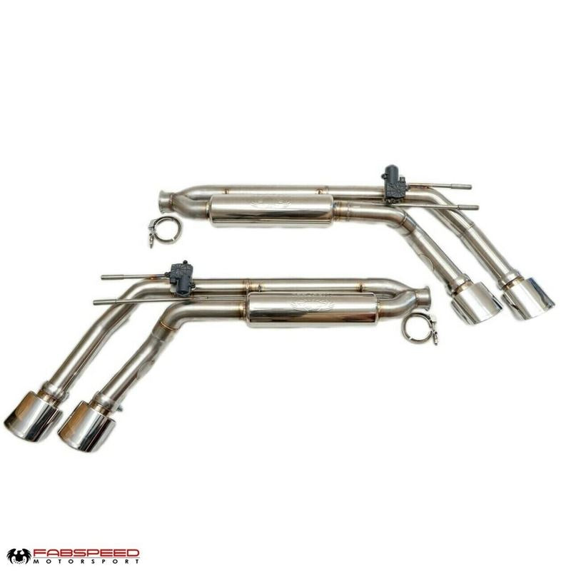 Fabspeed G-Wagen G63 AMG Valvetronic Exhaust System with Quad Tips (19+) (FS.MER.G63.VLVC)