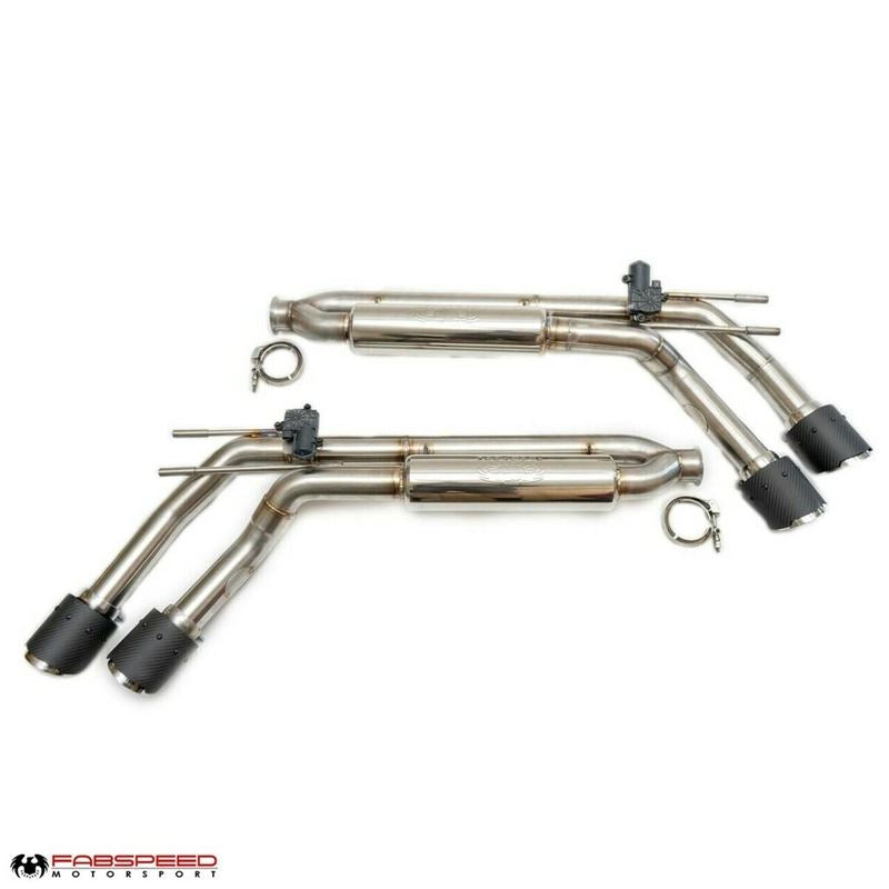 Fabspeed G-Wagen G63 AMG Valvetronic Exhaust System with Quad Tips (19+) (FS.MER.G63.VLVP)