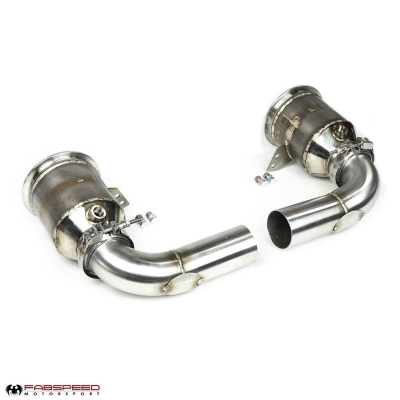 Fabspeed 992 Twin Turbo/Twin Turbo S Sport Catalytic Converters (21+) (FS.POR.992T.SCGT2)