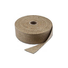 Load image into Gallery viewer, Thermo Tec Exhaust Wrap 25 Foot x 2 Inch Natural Color Up To 2000 Degree F Short Roll (11002-25)