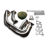 EXHAUST MANIFOLD KIT EXPREME EJ SINGLE SCROLL WRX/STI UNEQUAL LENGTH w/ TITAN BANDAGE (TB6010-SB02A)