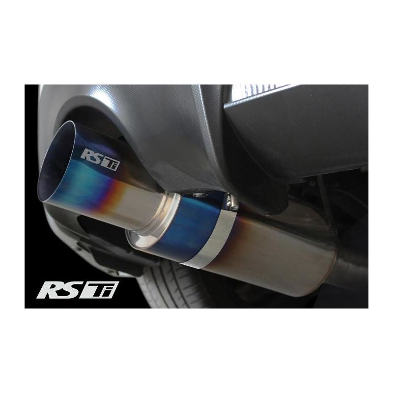 GReddy Universal 2.5in RS-Ti Titanium Muffler(140) and Tip(105) with V-band (11002530)