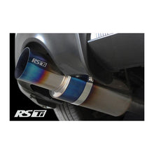 Load image into Gallery viewer, GReddy Universal 2.5in RS-Ti Titanium Muffler(140) and Tip(105) with V-band (11002530)